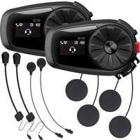 Interkom motocyklowy Sena 5S-10 bez radia FM (2 zestawy)