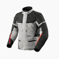 Kurtka motocyklowa REV'IT Outback 4 H2O - czarno szara