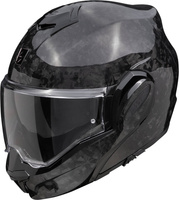 Kask motocyklowy szczękowy SCORPION EXO-TECH EVO CARBON ONYX czarny