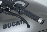 Końcówki kierownicy RG RACING DUCATI DIAVEL/DIAVEL STRADA/X-DIAVEL/X-DIAVEL S/DIAVEL 1260S BLACK