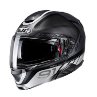 Kask motocyklowy szczękowy HJC RPHA91 RAFINO BLACK/GREY