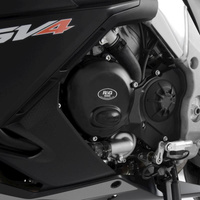 Zestaw osłon silnika RG RACING 2 części wersja ROAD/RACING APRILIA RSV4 1100 (FACTORY) 21- BLACK