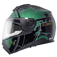 Kask motocyklowy szczękowy SCHUBERTH C5 Globe Green zielony