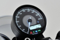 Daytona Prędkościomierz VELONA 80 200 KM/H MPH, Białe światło LED, Czarny 87790