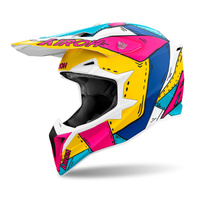 Kask motocyklowy cross enduro AIROH WRAAAP PAINT MATT