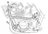Yamaha FZS 600 Fazer (1998-2004) Gmol silnika