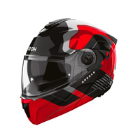 Kask motocyklowy szczękowy AIROH SPECKTRE GROOVE RED GLOSS