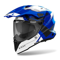 Kask motocyklowy cross/enduro AIROH COMMANDER 2 REVEAL BLUE GLOSS