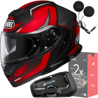 Kask SHOEI NEOTEC 3 GRASP TC-1 M + CARDO Interkom Freecom 2x Single