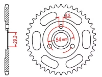 Zębatka tylna stalowa JT R255-40. 40Z. rozmiar 420