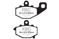 Klocki hamulcowe EBC FA192 (kpl. na 1 tarcze)