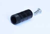 Regulowana RG RACING uniwersalna końcówka dźwigni zmiany biegów lub hamulca (1szt.) BLACK