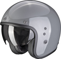 Kask motocyklowy otwarty SCORPION BELFAST EVO Solid Cement szary 