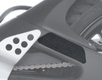 Osłona wahacza RG RACING YAMAHA YZF-R125 08-18 / MT-125 2 części BLACK