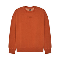 Bluza Fox Wordmark Oversized Fleece Crew Cognac