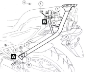 Yamaha FZ 6/Fazer (2007-2009) Alurack stelaż
