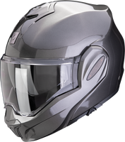 Kask motocyklowy szczękowy SCORPION EXO-TECH EVO PRO szary metalik