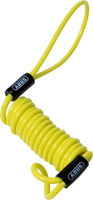 Linka przypominająca spirala ABUS MEMORY CABLE yellow