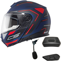 Kask szczękowy SCHUBERTH C5 Omega Blue XXL + Intercom Schuberth SC2