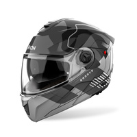 Kask motocyklowy szczękowyAIROH SPECKTRE GROOVE GREY GLOSS