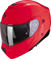 Kask motocyklowy szczękowy SCORPION EXO-930 EVO SOLID neon czerwony 