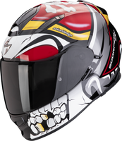 Kask motocyklowy integralny SCORPION EXO-491 PIRATE czerwony