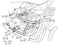 Kawasaki ZR-7 (1999-2003)/S (2001-2003) Gmol silnika