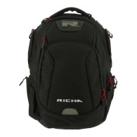 Plecak motocyklowy RICHA KRYPTON czarny + pokrowiec