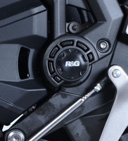 Zaślepka ramy RG RACING KAWASAKI NINJA 650 (17-)/Z650 (17-) LEWA STRONA BLACK