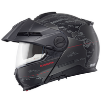 Kask motocyklowy szczękowy SCHUBERTH E2 Atlas Anthracite szary