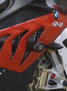 Crashpady Aero RG RACING BMW S1000RR 2012-2014 AND HP4 [NON DRILL] BLACK