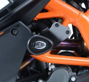 Crashpady Aero RG RACING KTM RC125/200/390 BLACK