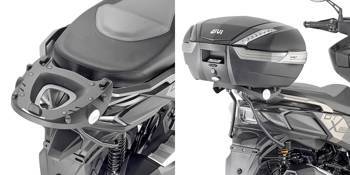 GIVI STELAŻ KUFRA CENTRALNEGO (BEZ PŁYTY) - KYMCO DTX 360 (21 > 22)