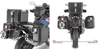 GIVI STELAŻ KUFRÓW BOCZNYCH ONE-FIT CAM - KTM 1290 Super Adventure (21)