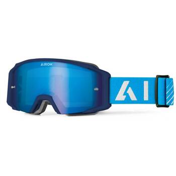 Gogle AIROH BLAST XR1 BLUE MATT - szyba blue mirrored (1 szyba w zestawie)