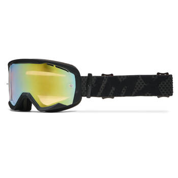 Gogle IMX Endurance Flip Black Matt/ Red- Szyba Dark Smoke + Clear (2 Szyby W Zestawie)