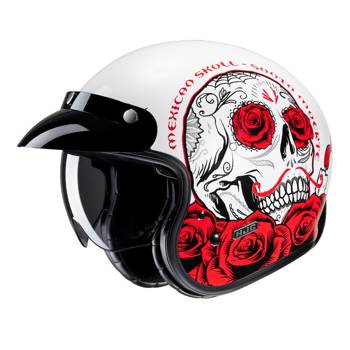 Kask motocyklowy HJC V31 DESTO WHITE/RED