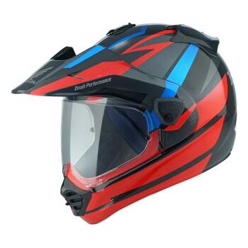 Kask motocyklowy cross/enduro ARAI TOUR-X5 187 FROST GUN METALLIC