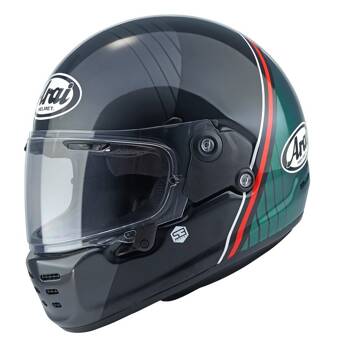 Kask motocyklowy integralny ARAI CONCEPT-XE 187 TEMU GREEN