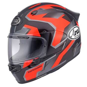 Kask motocyklowy integralny ARAI QUANTIC ROBOTIK RED