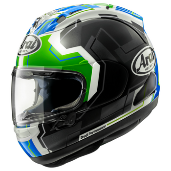 Kask motocyklowy integralny ARAI RX7V EVO JR 65 GREEN