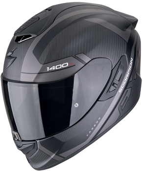 Kask motocyklowy integralny SCORPION EXO-1400 EVO II CARBON AIR ENKO czarny mat srebrny L