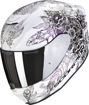 Kask motocyklowy integralny SCORPION EXO-391 DREAM BIAŁY CHAMELEON XS