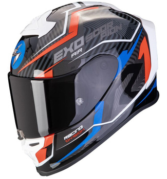 Kask motocyklowy integralny SCORPION EXO-R1 EVO AIR  COUP czarny czerwony niebieski XS