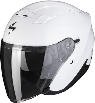 Kask motocyklowy otwarty SCORPION EXO-230 SOLID biały XS