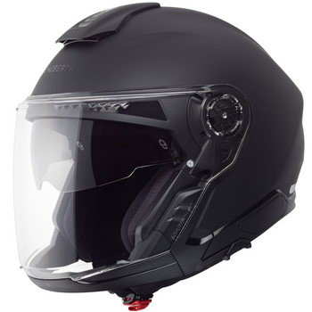 Kask motocyklowy otwarty Schuberth J2 czarny mat