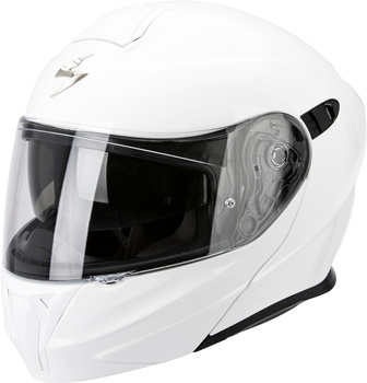 Kask motocyklowy szczękowy SCORPION EXO-920 EVO SOLID biały XS