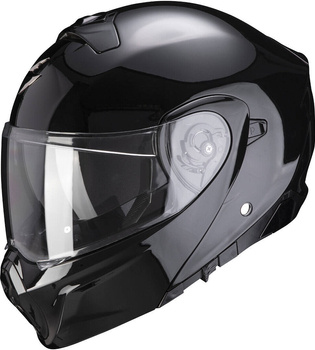 Kask motocyklowy szczękowy SCORPION EXO-930 SOLID czarny XS