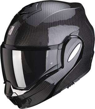 Kask motocyklowy szczękowy SCORPION EXO-TECH CARBON SOLID czarny XXL