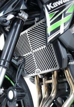 Osłona chłodnicy RG RACING KAWASAKI Z750 07- Z800 Z1000 10- Z1000SX VERSYS 100 STAL NIERDZEWNA